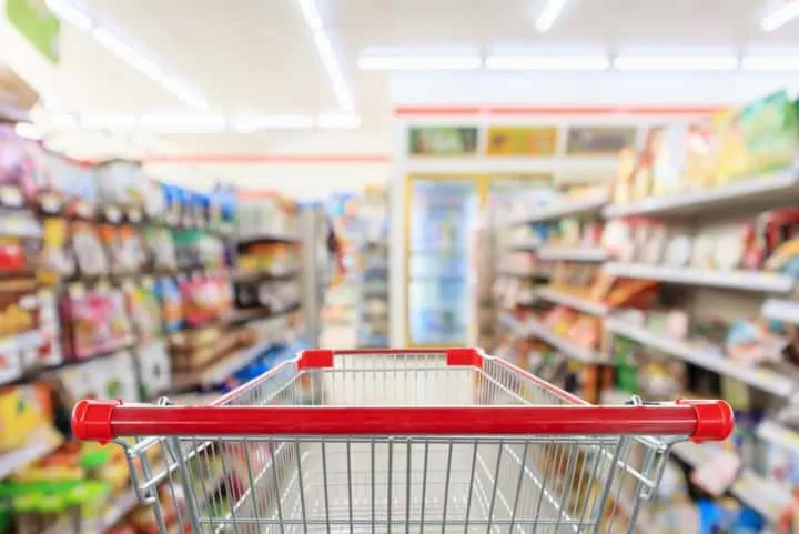 एक Lawson Store 100 को बाहिरी भाग।