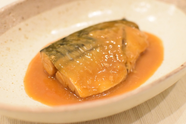 Saba Shioyaki, ikan makarel panggang.